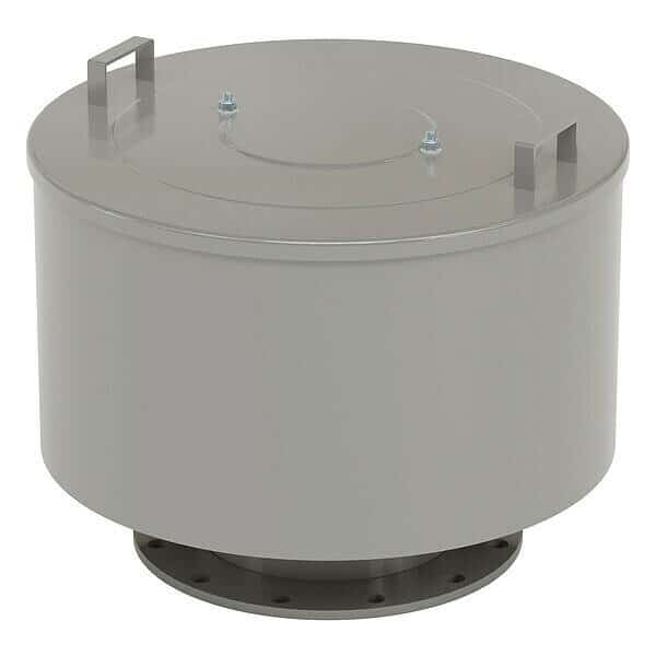 Filter Silencer, 8" Flange Inlet, 1800 cfm