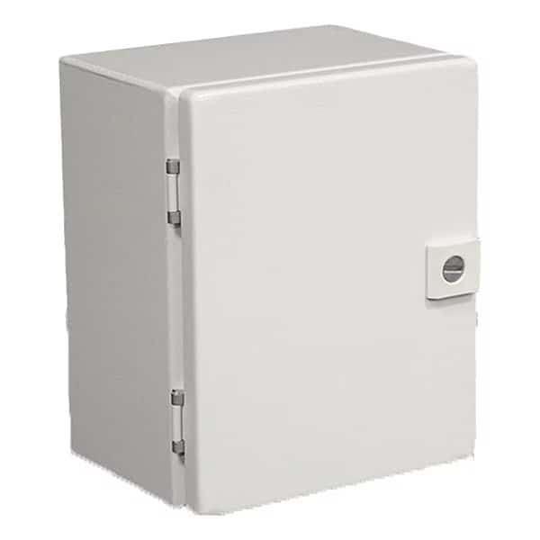 1/4 Turn Latch Electrical Enclosures, 7.90 in H, 3.90 in D, 8 in W, 4, Steel