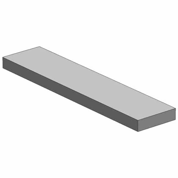 Alloy Steel Rectangle Bar, 24" L, 1 1/2" W