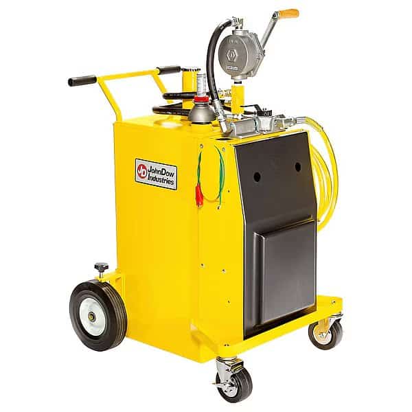 Fuel Caddy, 30 gal, Diesel, Yellow, Steel