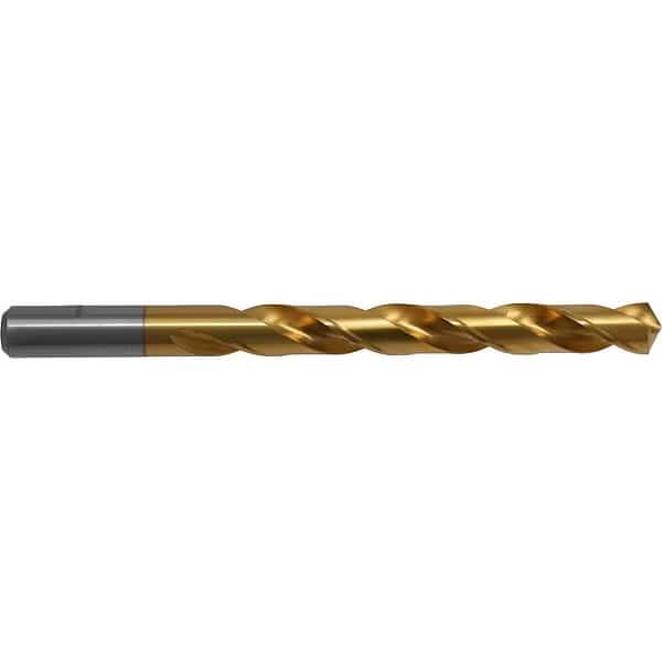 118 Degree General Purpose Jobber Length Drill Chicago-Latrobe 150-TN TiN HSS RHS/RHC 1/2
