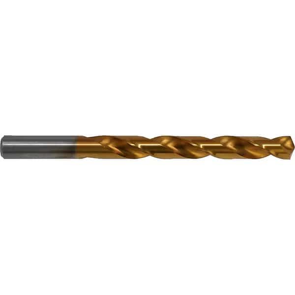 135 Degree Heavy-Duty Jobber Length Drill Chicago-Latrobe 150ASP-TN TiN HSS RHS/RHC 27/64