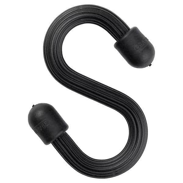 S Hook, Metal, Rubber Coated, 3 1/32 in L