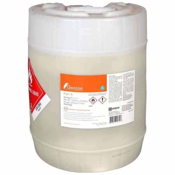 Gentoo Part A, Clear, Pail, 4.5 gal