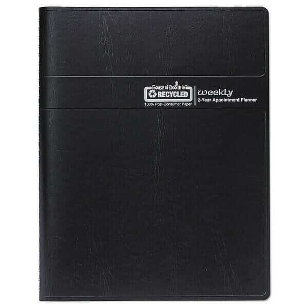 Planner, 8-1/2 x 11", Simulated Leather, HOUSE OF DOOLITTLE, Mfr# HOD272002