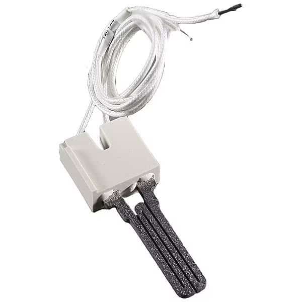 Hot Surface Igniter, LP/NG, 120, 5 in L., Silicon Carbide, Bracket, Screw, Wiring Accessories
