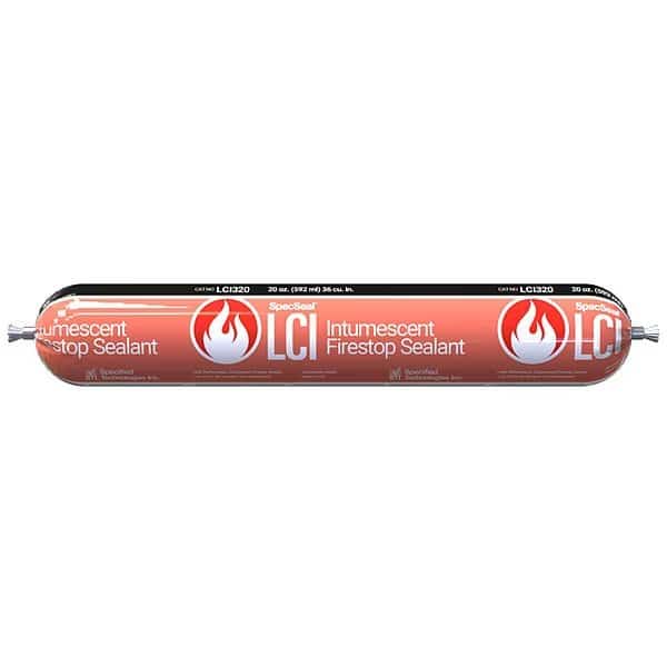 Fire Barrier Sealant, 20 oz., Red, Sti, Mfr#: LCI320