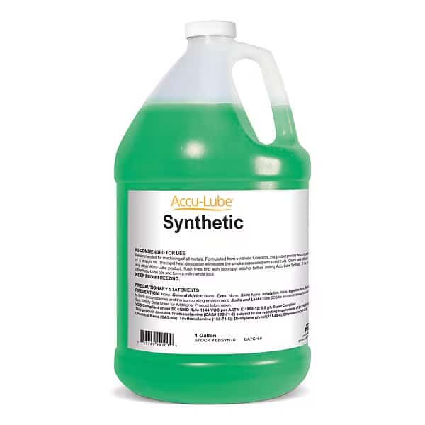 Synthetic Lubricant, MQL, 1 Gal, VOC Free, Accu-Lube, Mfr#: LBSYNT01