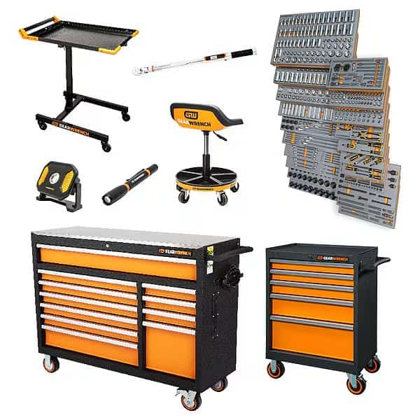 1024 Piece MEGAMOD Master Mechanics Tool Set in Premium Modular Foam Trays with Tool Storage