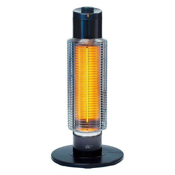 Heatmate Black Port Elec Heat 24"H 5lb