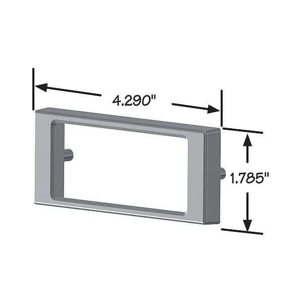 Transmitter pad mounting plate