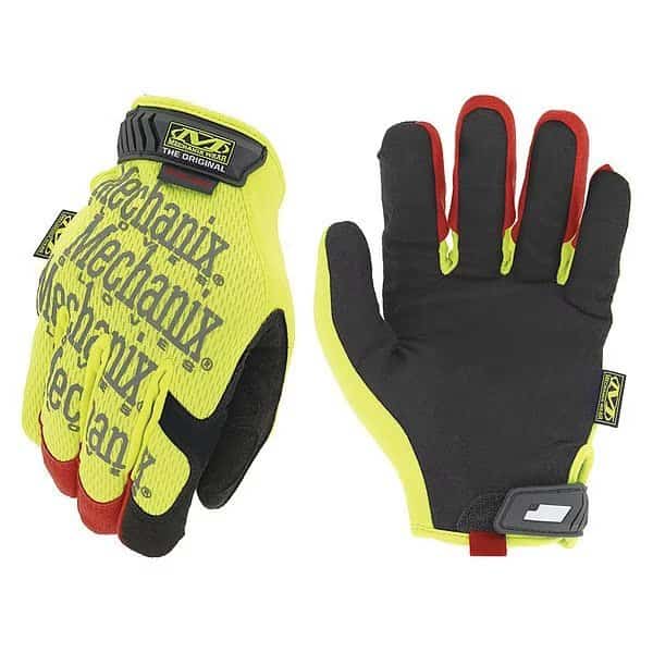 Mechanics Gloves,Hi-Vis Yellow,12,PR, Mfr#: SMG-X91-012, MECHANIX WEAR