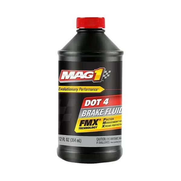 DOT 4 Brake Fluid, 12 oz, Glycol Base