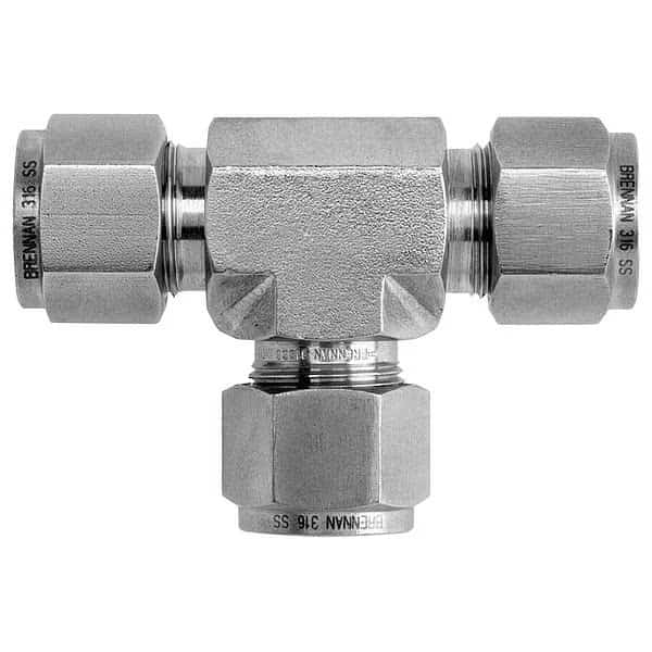 Union Tee, N2603, BRENNAN INDUSTRIES, Mfr# N2603-20-20-20-SS