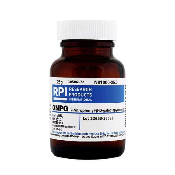2-Nitrophenyl-B-D-galactopyranoside, 25g