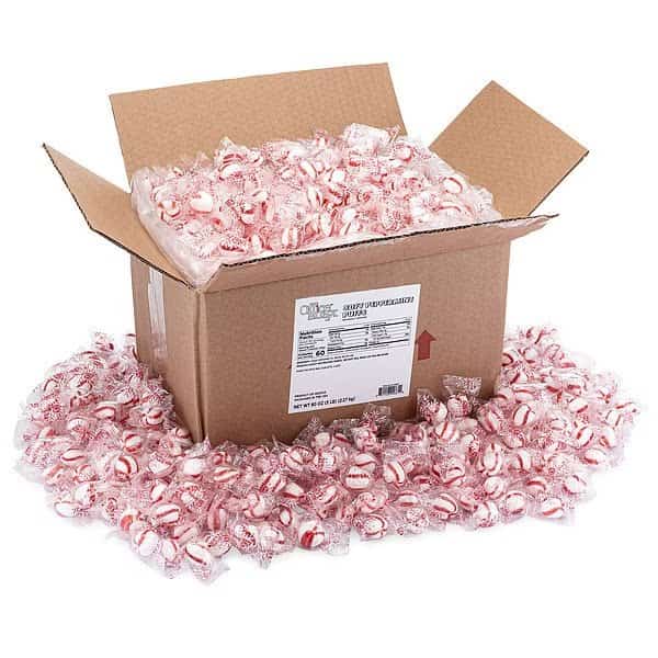 Peppermint Puffs Candy Lb