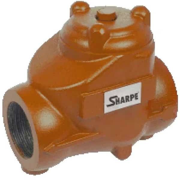 Check Valve, 10 in Overall L, Sharpe Valves, Mfr#: 4353014300