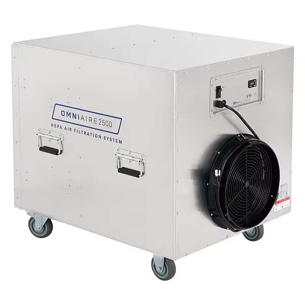 Negative Air Machine, 31 in D, 28 in H