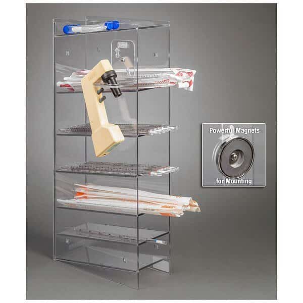 6 Pocket Serological Pipette Holder, PETG, Poltex, Mfr#: PGSERPIP6-M-BRK