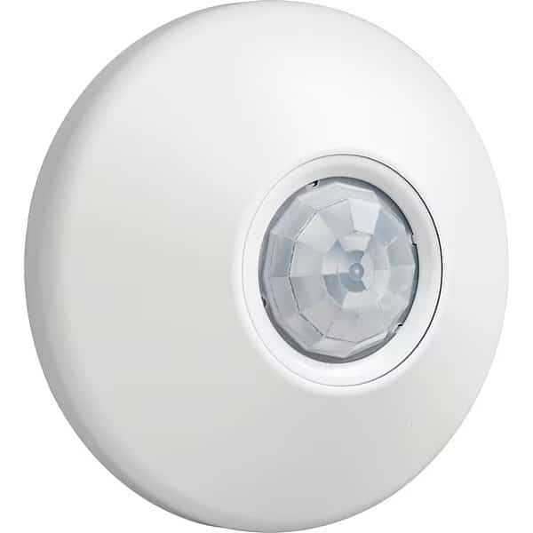 Occupancy Sensor, PIR/Mic, 2463sq ft, White