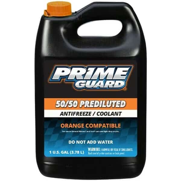 Antifreeze Coolant, Orange, 1 gal