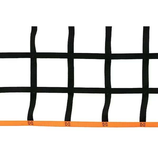 Pallet Rack Netting Bulk Roll, 8 ft H