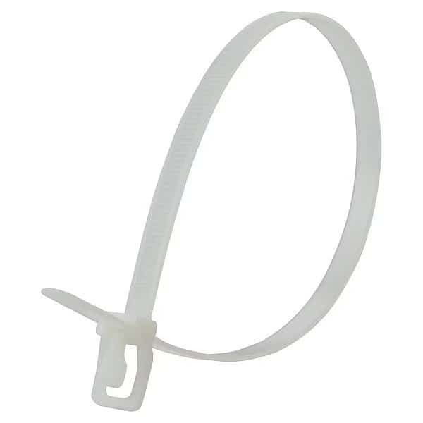 Cable Tie, 36 in L, 11 in Max Bundle Dia., Natural, Nylon 6/6, 175 lb Strength, 10 PK