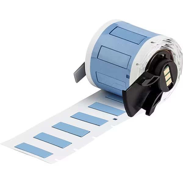 Sleeve, 1 in W, 21/64 in H, Die-cut, BRADY, Mfr# M6-187-1-342-BL