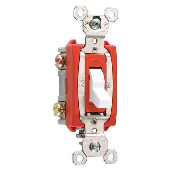 Wall Switch, 3-Way Switch Type, 20A