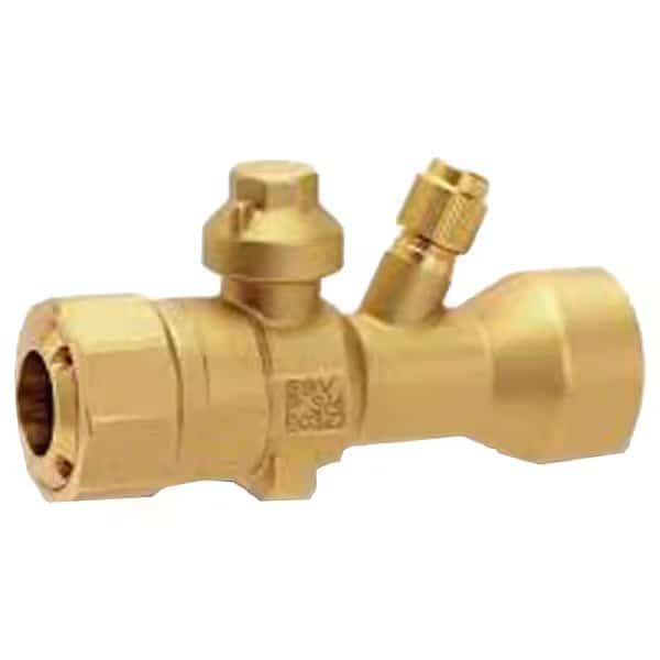Refrigerant Ball Valve, 1/4 in, 870 psi
