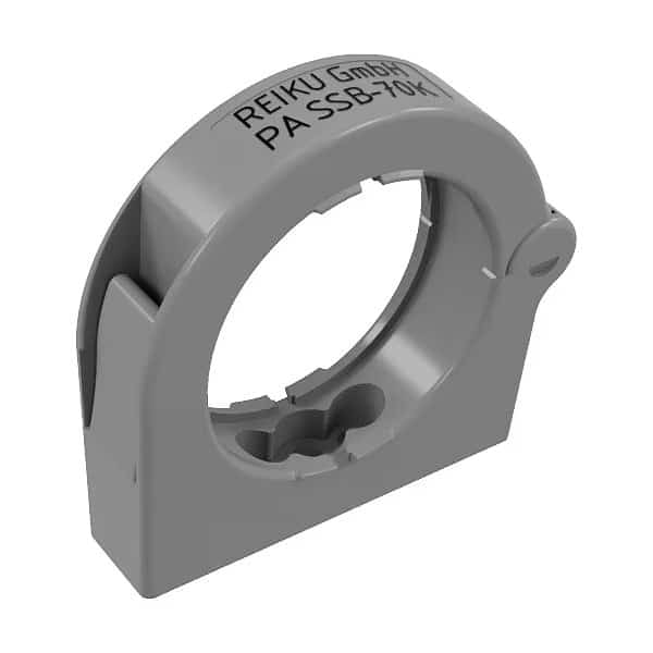Gripping Clamp, 2.750in, Black, Polyamide 6, REIKU, Mfr# PASSB-70K