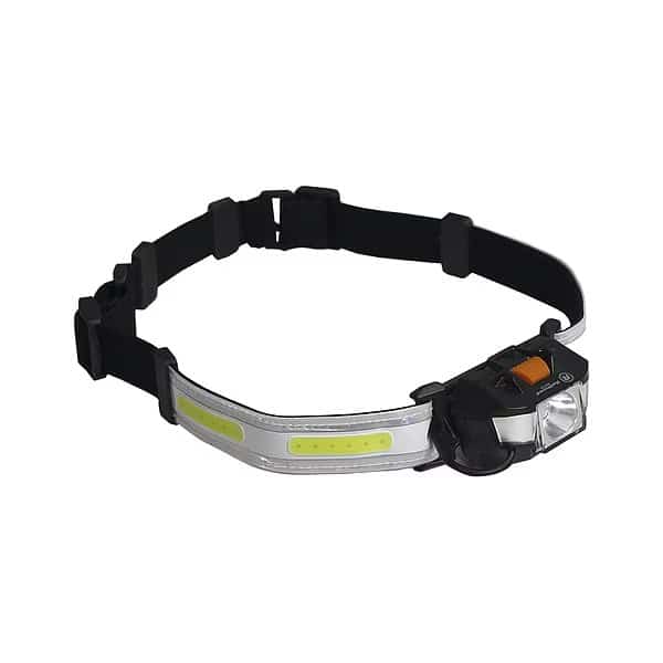 Headlamp, ABS, Black, 350lm