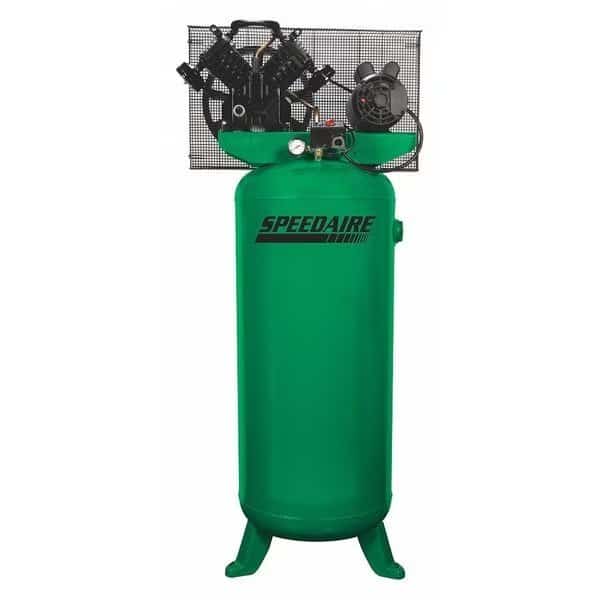 Electric Air Compressor, 5 hp, 1 Stage, Mfr#: 4ME97, SPEEDAIRE