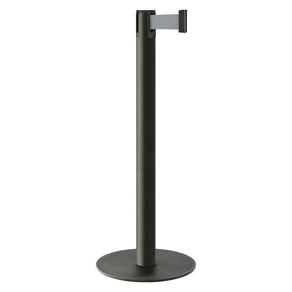 Barrier Post,Steel,Black Wrinkle, Mfr#: 26-40703/WB/GY, LAVI