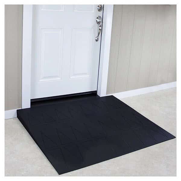 ADA Ramp, 3-1/4" H, 40-1/4" L, 48" W, Blk