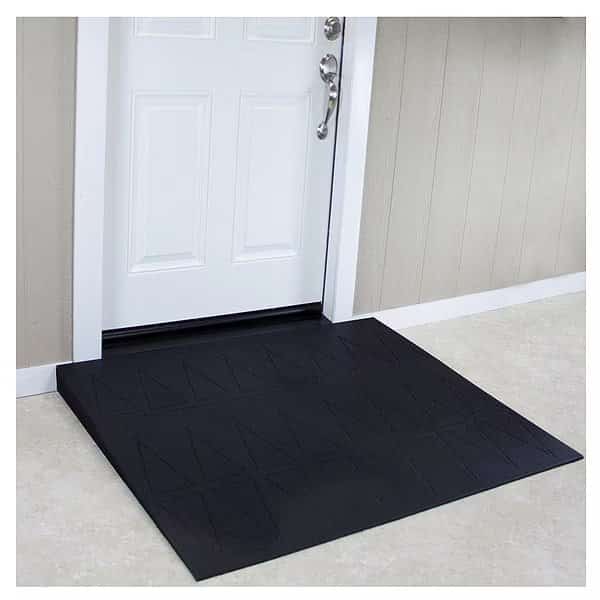 ADA Ramp, 3-3/4" H, 45-1/2" L, 48" W, Blk