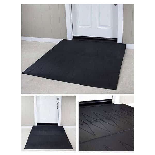 ADA Ramp, 5" H, 59-1/2" L, 48" W, Black