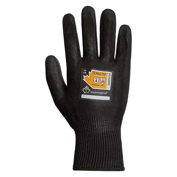 Cut Resistant Coated Gloves, Cut Level A4 , Polyurethane , 8 1 PR
