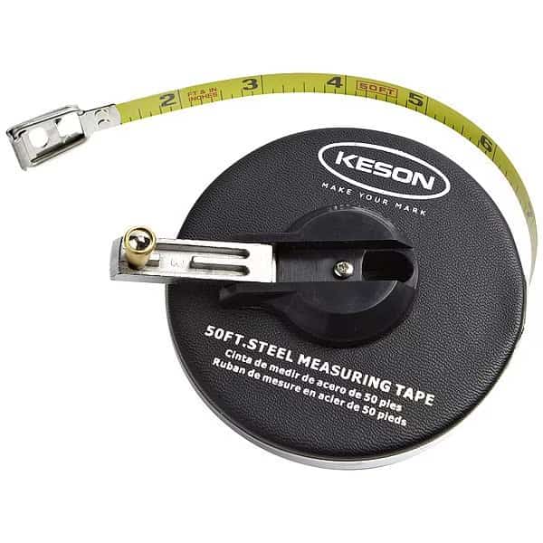 50 ft Tape Measure, 3/8 in Blade