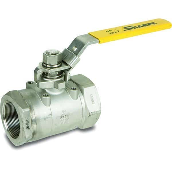 Manual 2-Way Ball Valve, NPT, SS