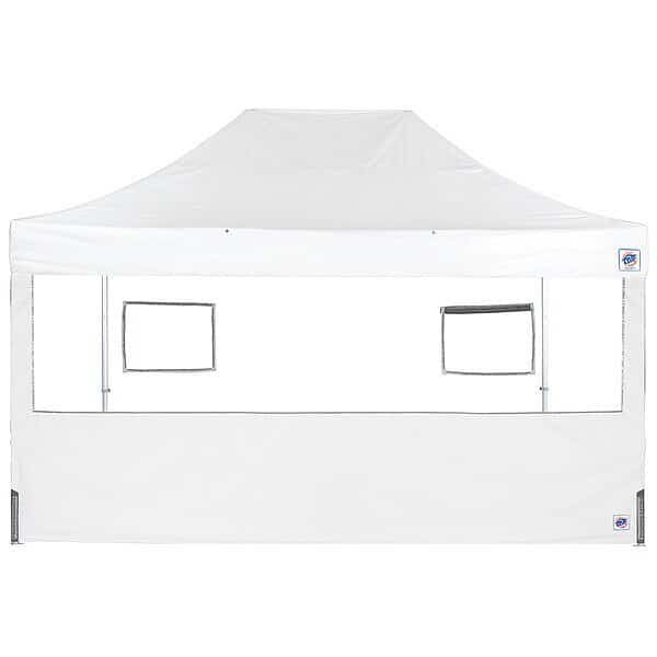Food Booth Sidewall, White, 15 ft H