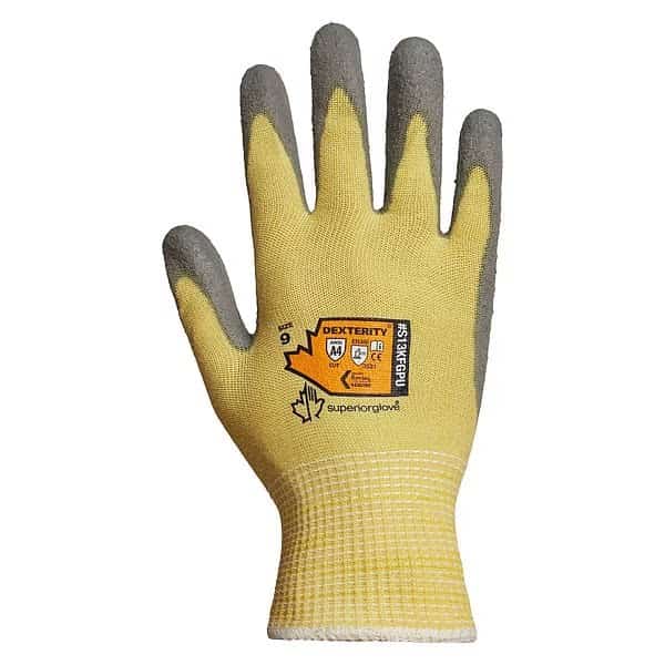 Cut Resistant Coated Gloves, Cut Level A4 , 11 1 PR