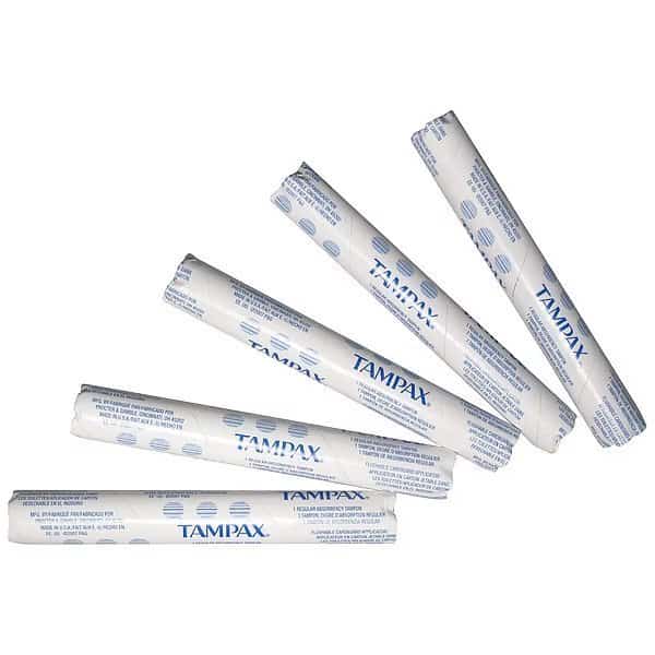 Tampon, Cotton, PK500, Hospeco, Mfr#: T500