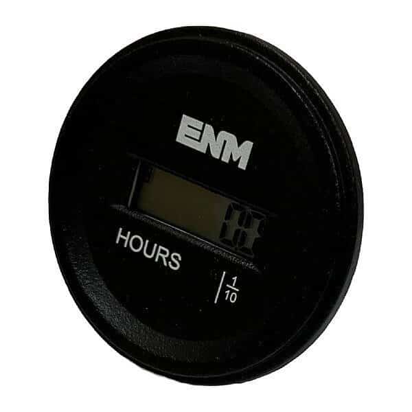 Preset Hour Meter, 2.125" L, 1.4" W
