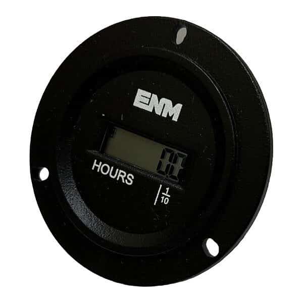 Preset Hour Meter, 2.125" L, 1.4" W