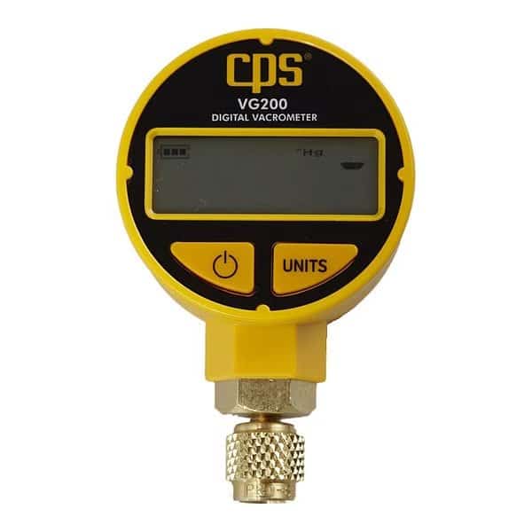 Vacuum Gauge, Digital, 1/4" Flare
