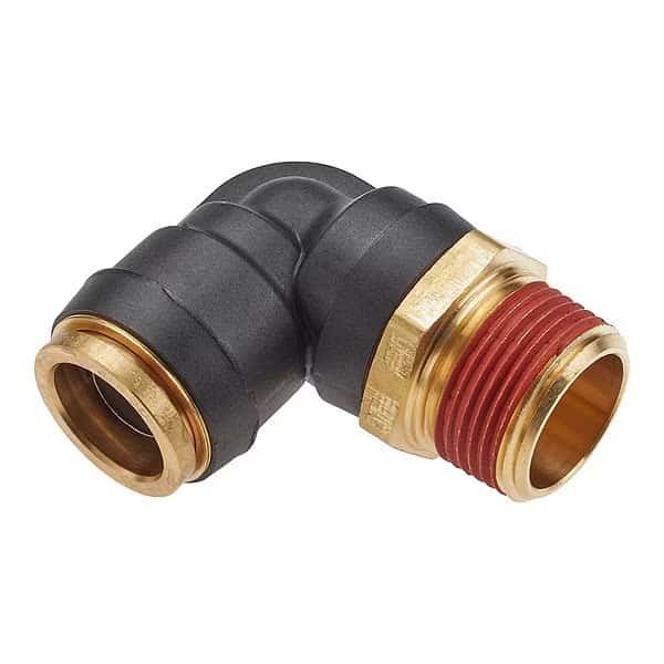 Swivel Elbow, Pipe 1/4", Tube 1/4