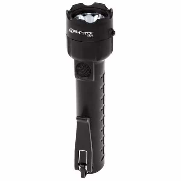 Intrinsically Safe Handheld Flashlight, Black, AA