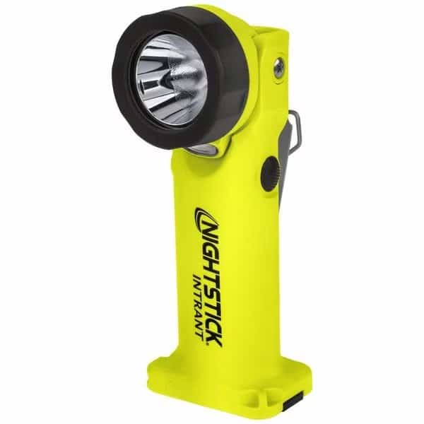 Intrinsically Safe Angle Light, Black, Green, AA