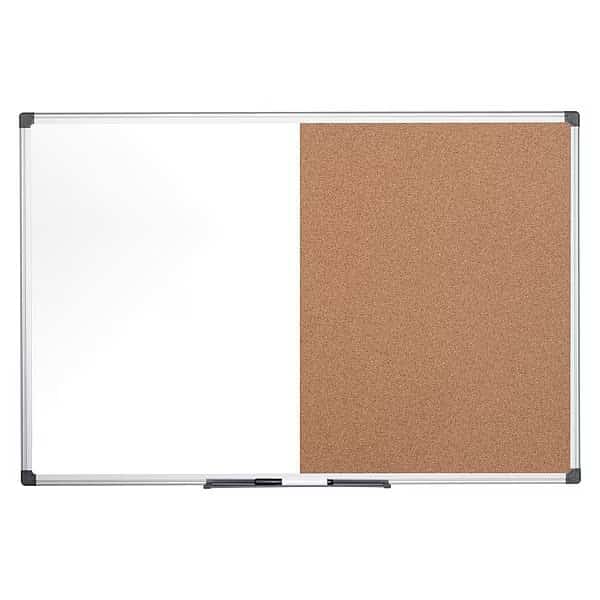Cork Combo Board,2 ft.x3ft.,Alum Frame, Mfr#: XA0302170, MASTERVISION